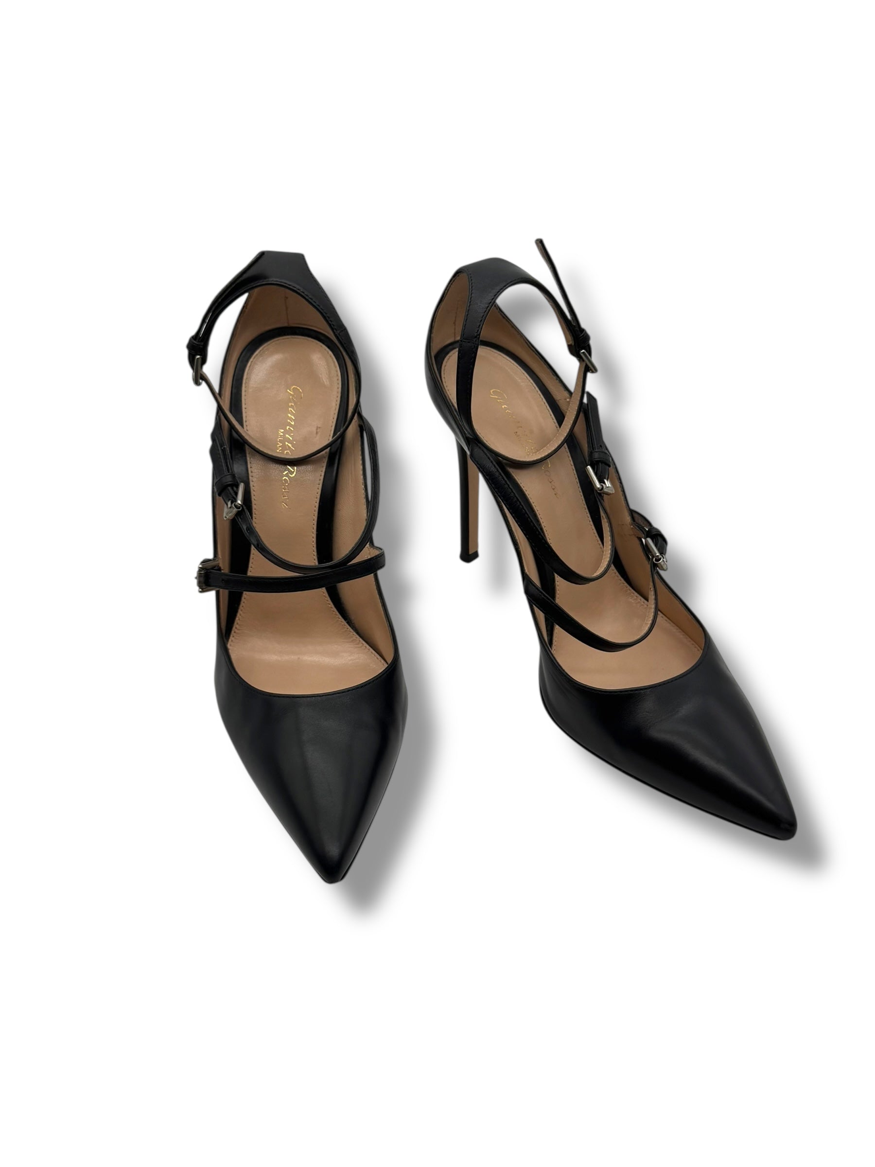 Gianvito Rossi - Escarpin noir T38,5
