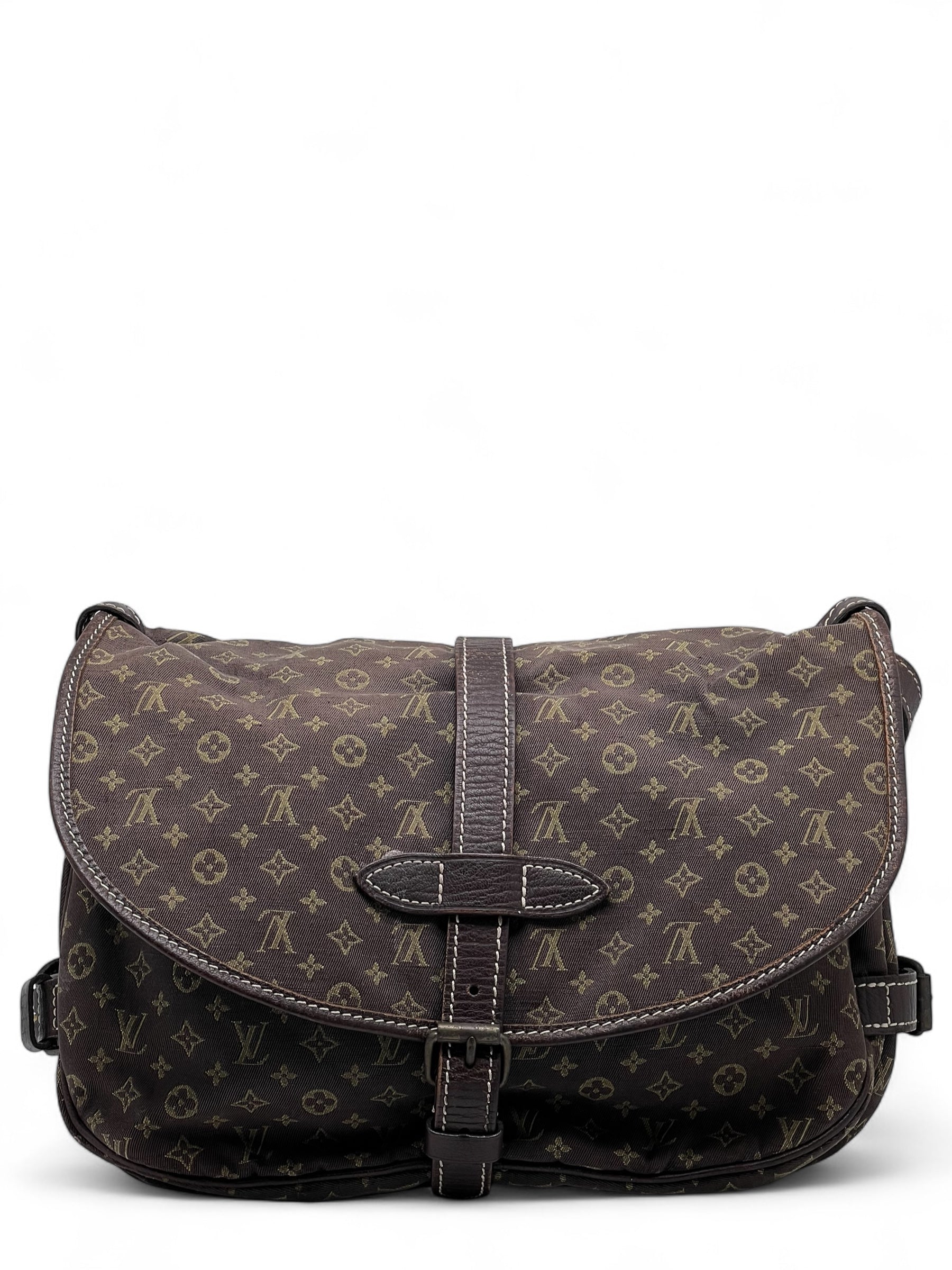 Louis Vuitton -  Sac Saumur en toile