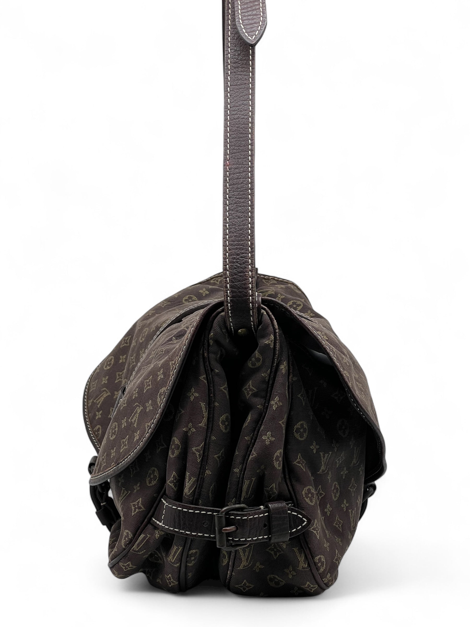 Louis Vuitton -  Sac Saumur en toile