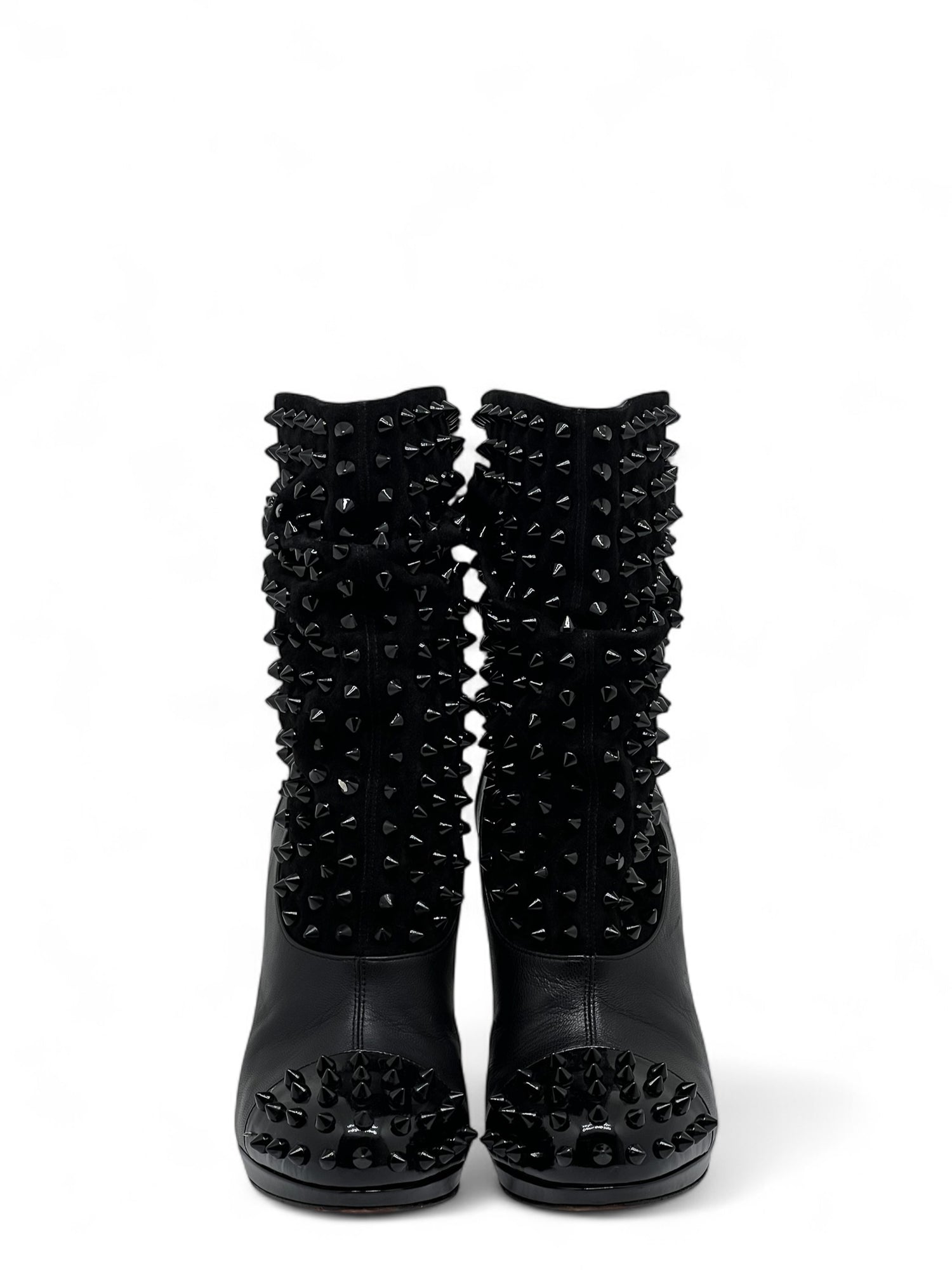 Christian Louboutin - Bottines à clous T37