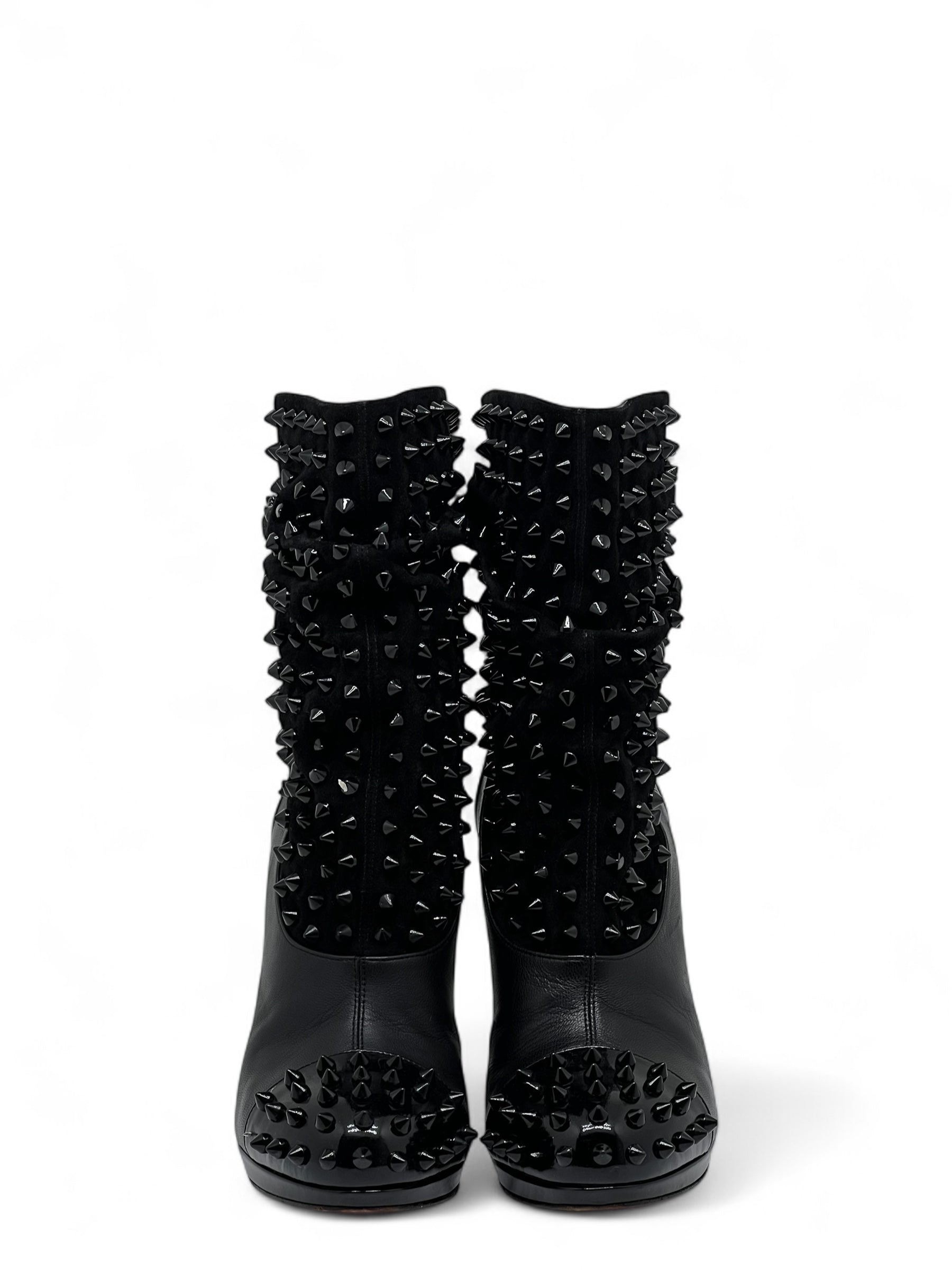 Christian Louboutin - Bottines à clous T37