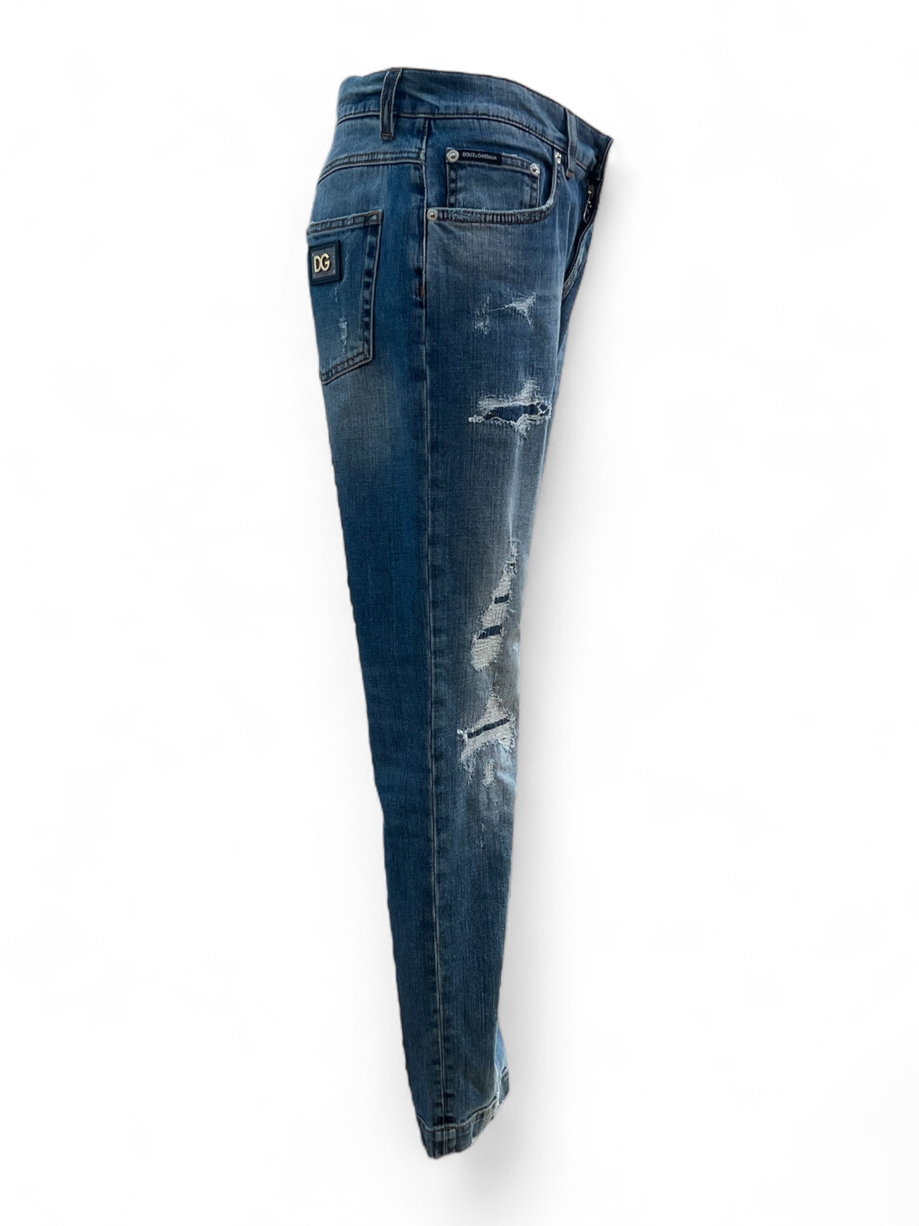 Dolce &amp; Gabbana - Pantalon, Jean boyfriend T36
