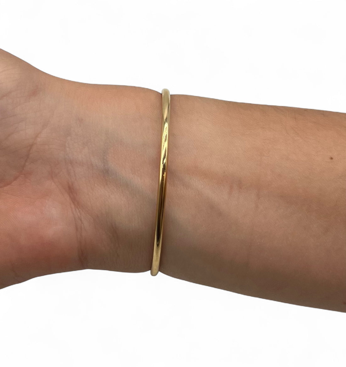 Dinh van - Handschellenarmband aus Gold mit Pavé-Besatz T15