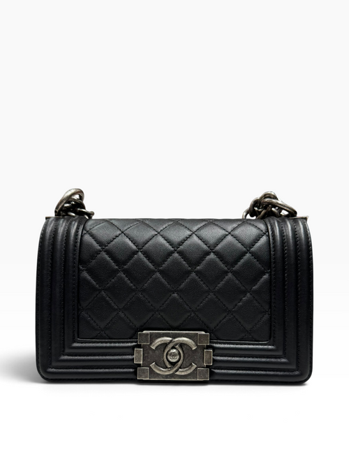 Chanel - Sac Boy mini cuir agneau