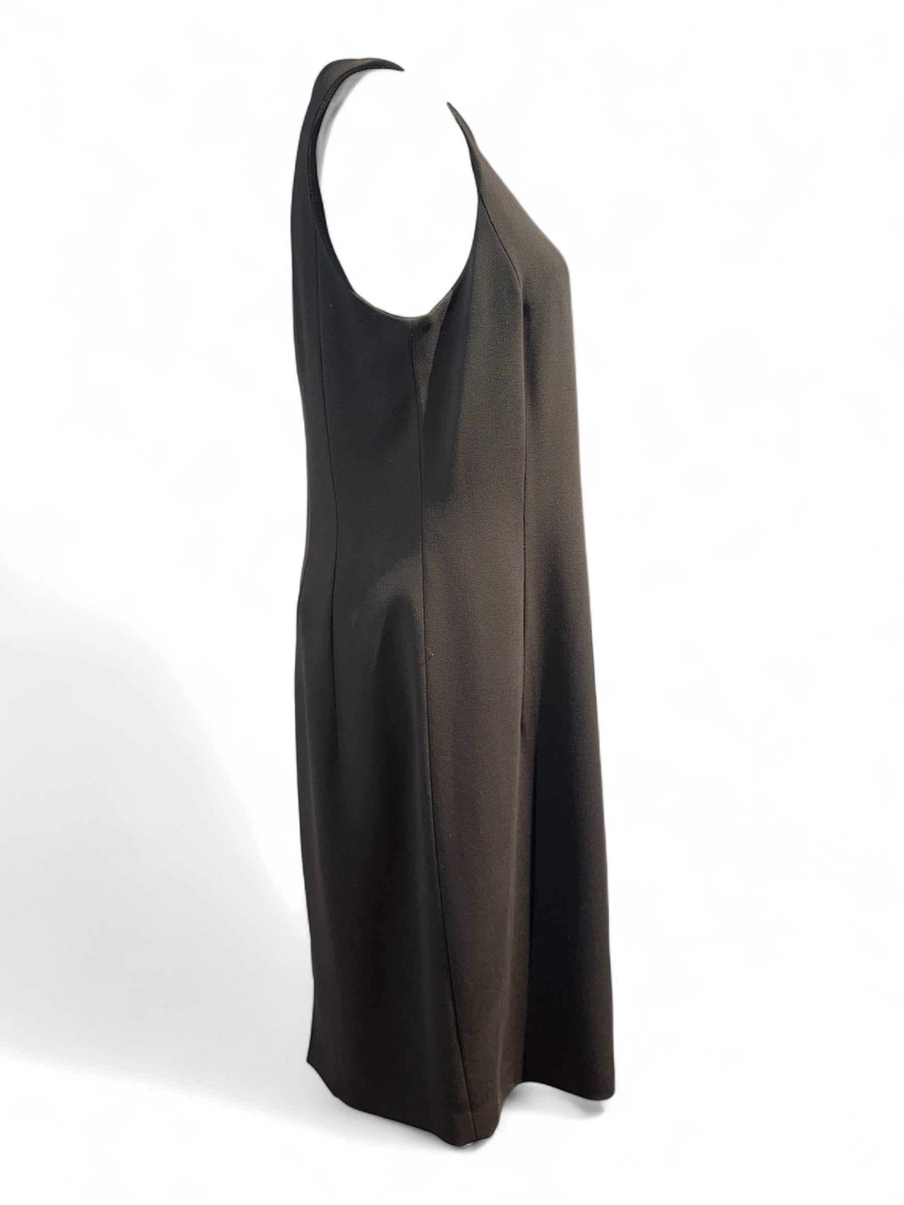 Max Mara - Robe kaki T40 IT / T36 FR