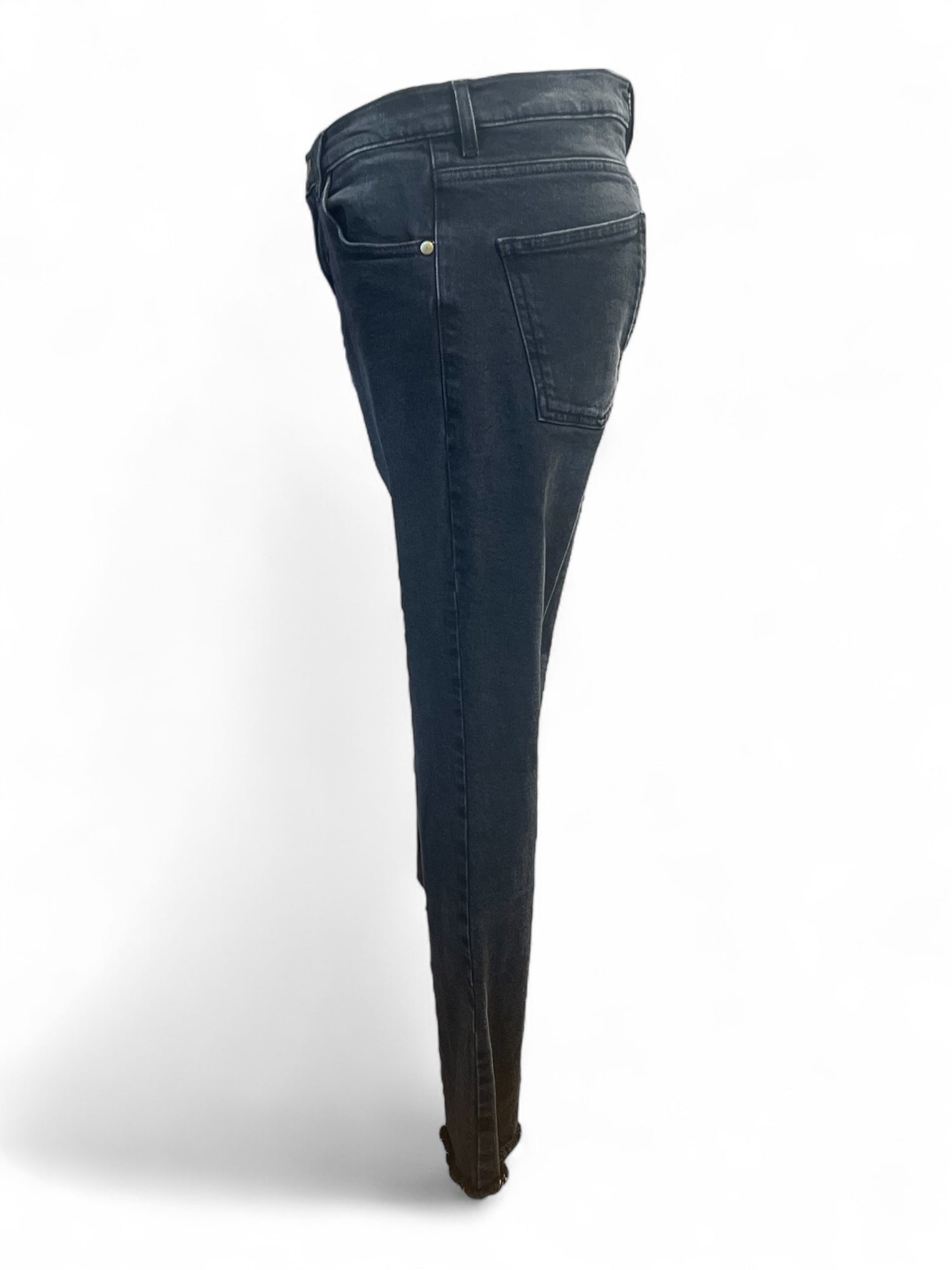 Tara Jarmon - Jeans neri sfrangiati T34