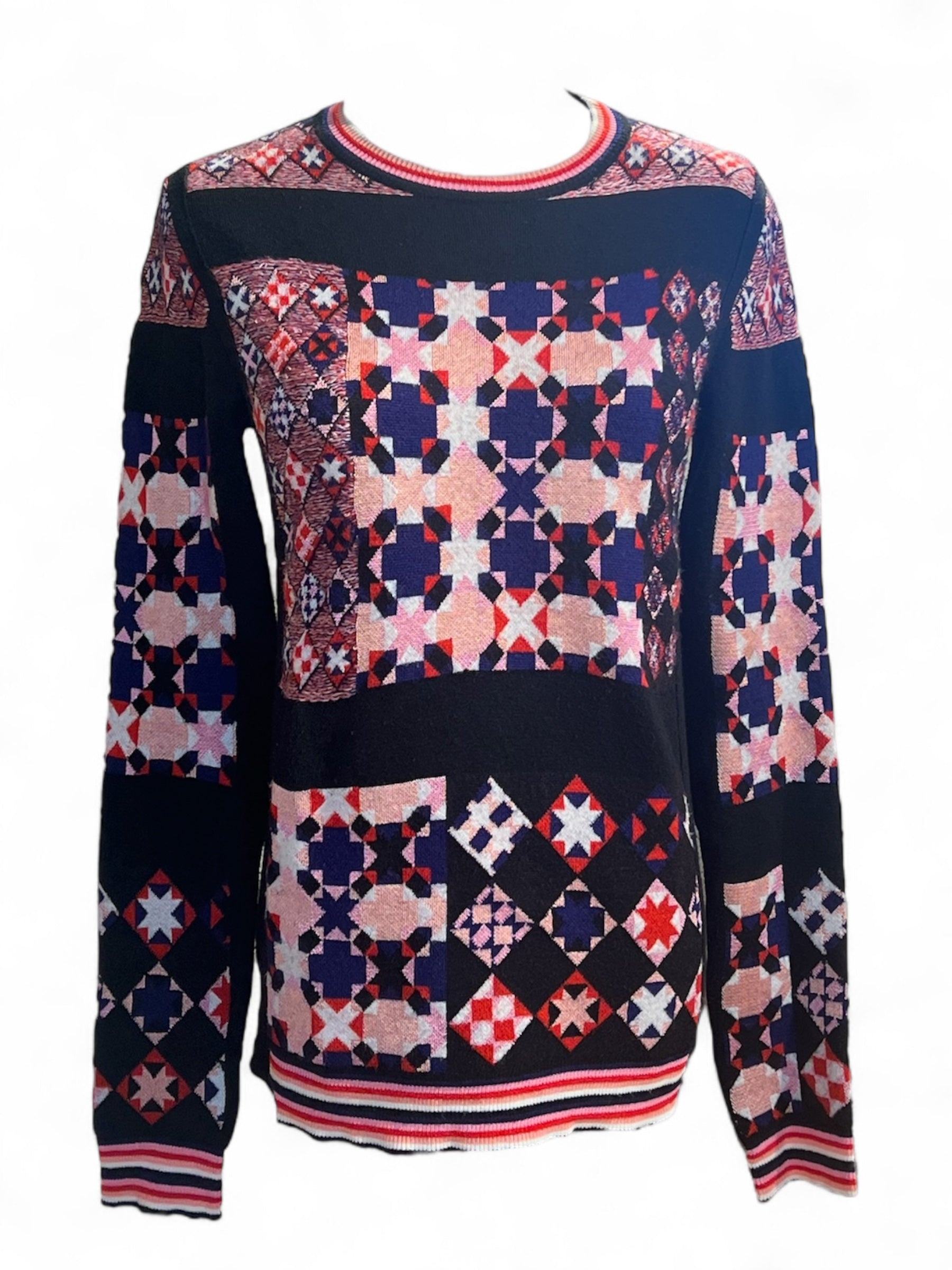 Emilio Pucci - Maglione con motivo geometrico T36
