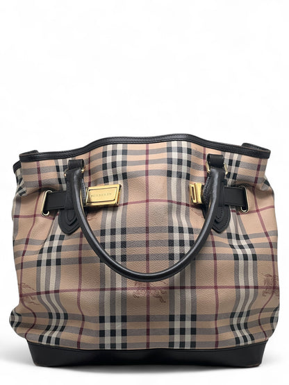 Burberry - Sac à main en cuir