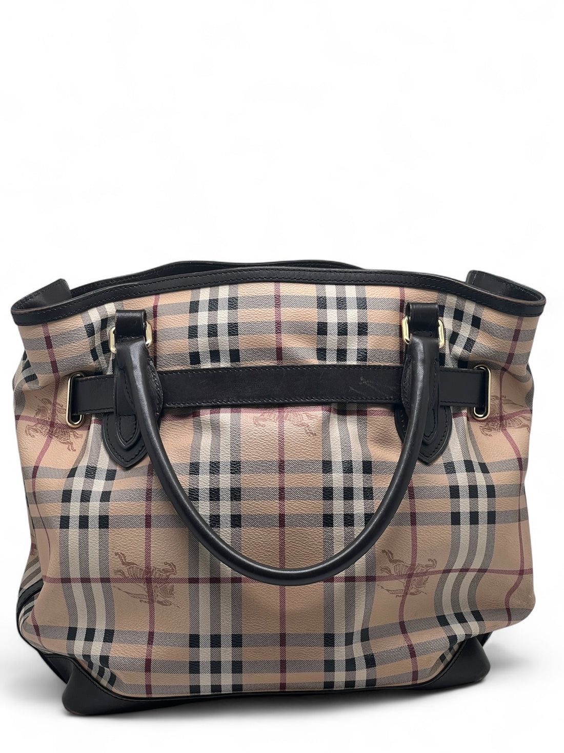 Burberry - Sac à main en cuir