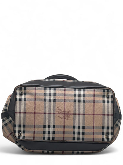 Burberry - Sac à main en cuir