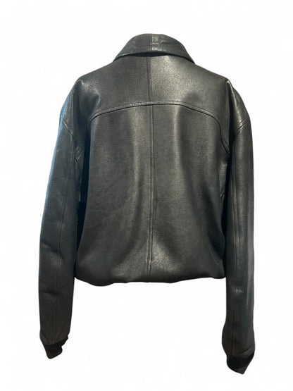 Seraphin - Black leather jacket size 40