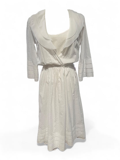 SeeByChloé - 白いひだ飾りの服 T36