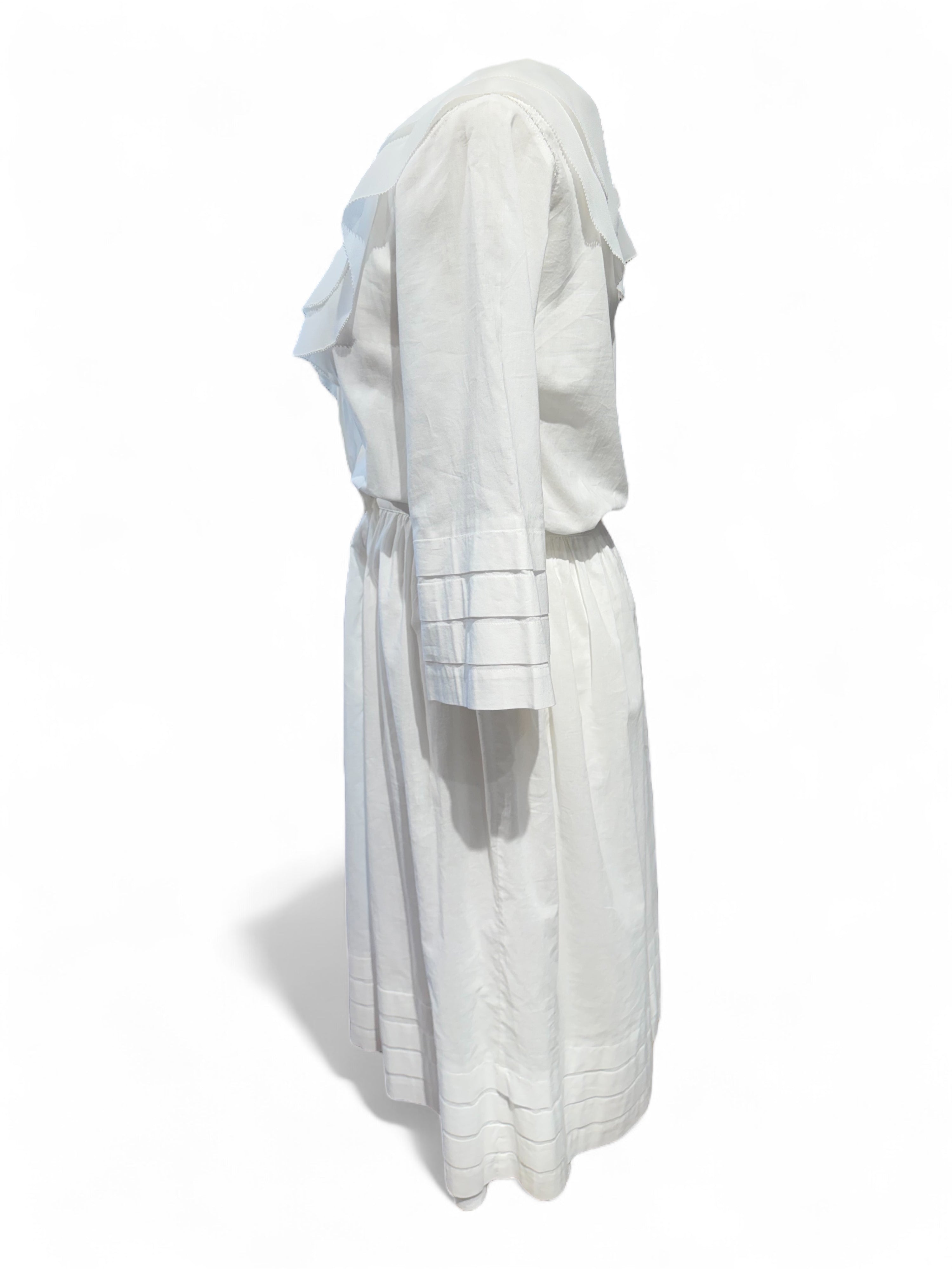 SeeByChloé - Robe blanche à volants T36
