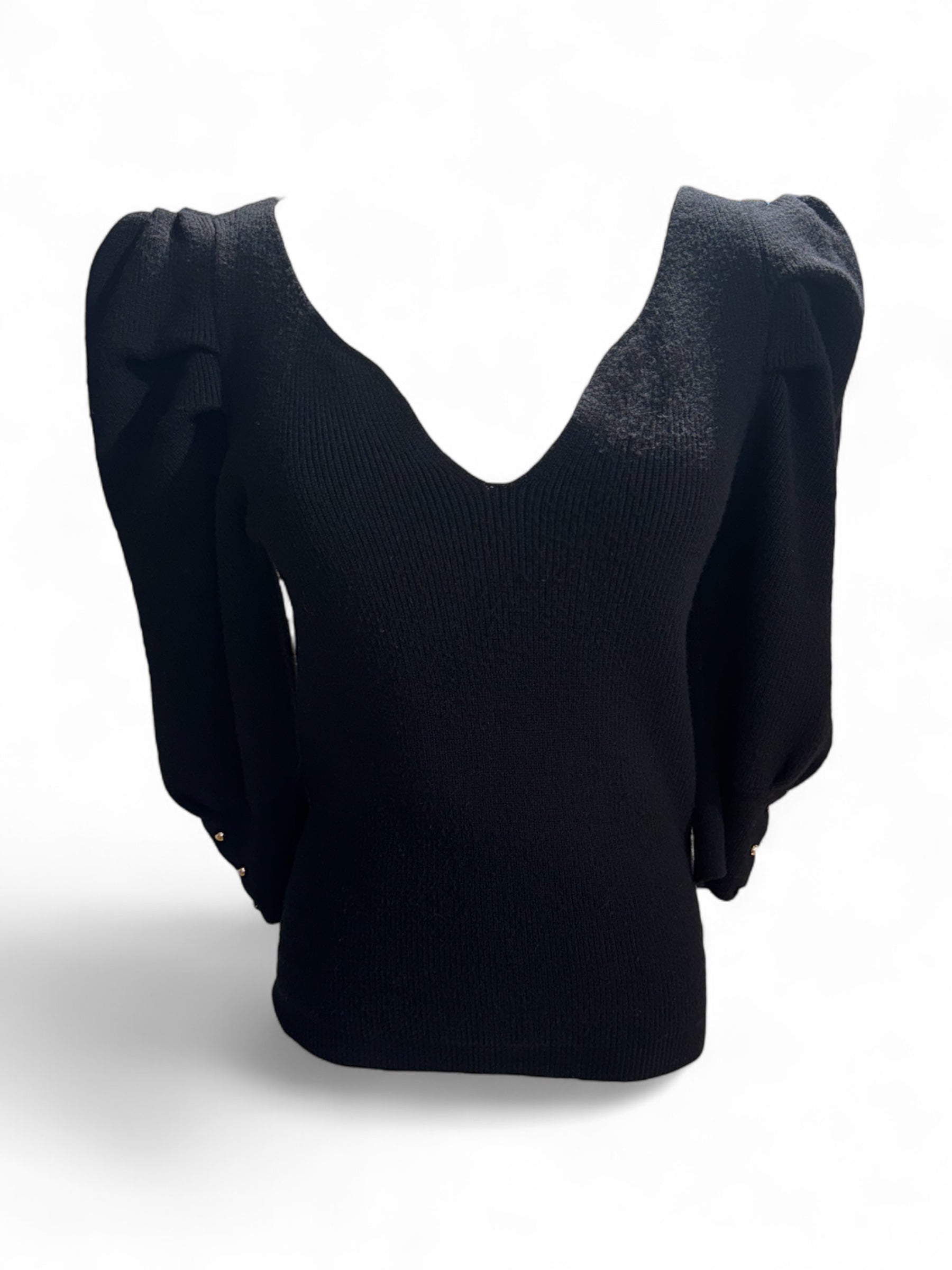 Ba&amp;Sh - Schwarzer Pullover T34