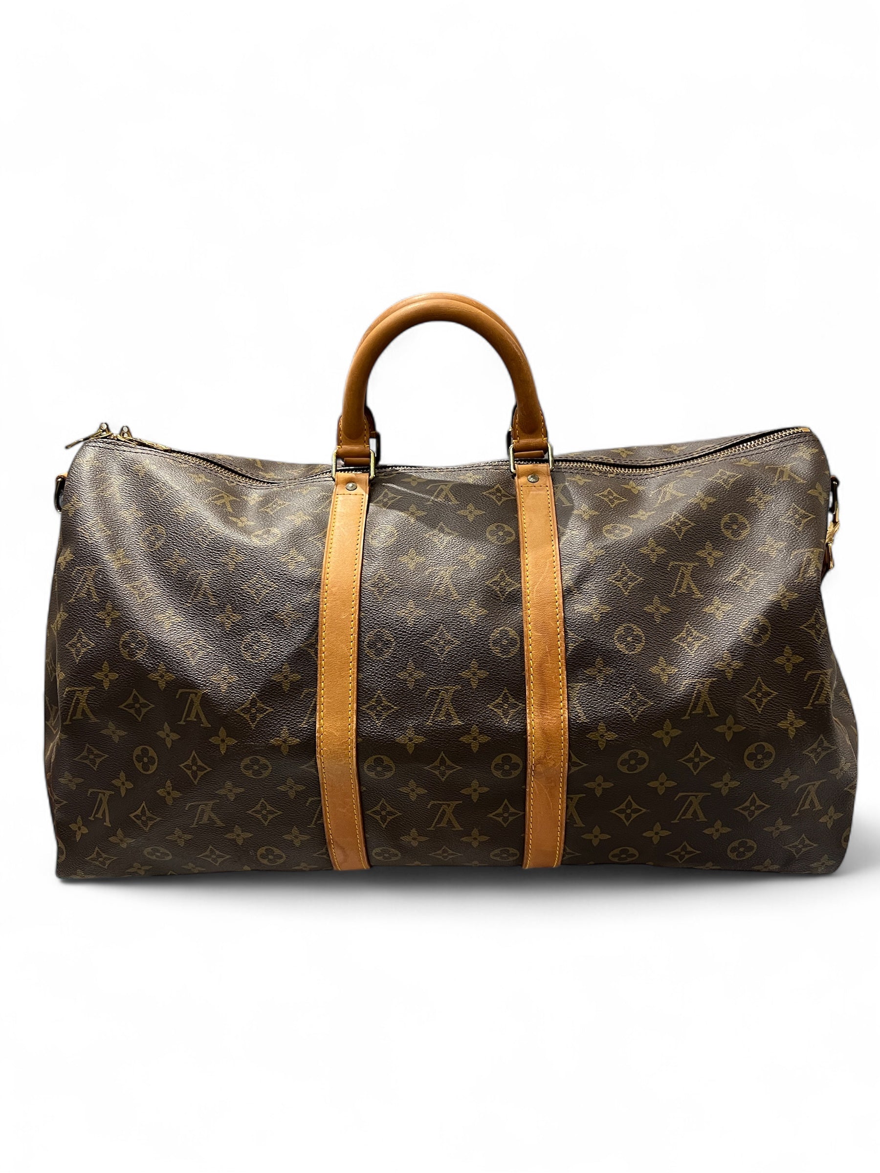 Louis Vuitton - Tasche Keepall T. 55 mit Schulterriemen