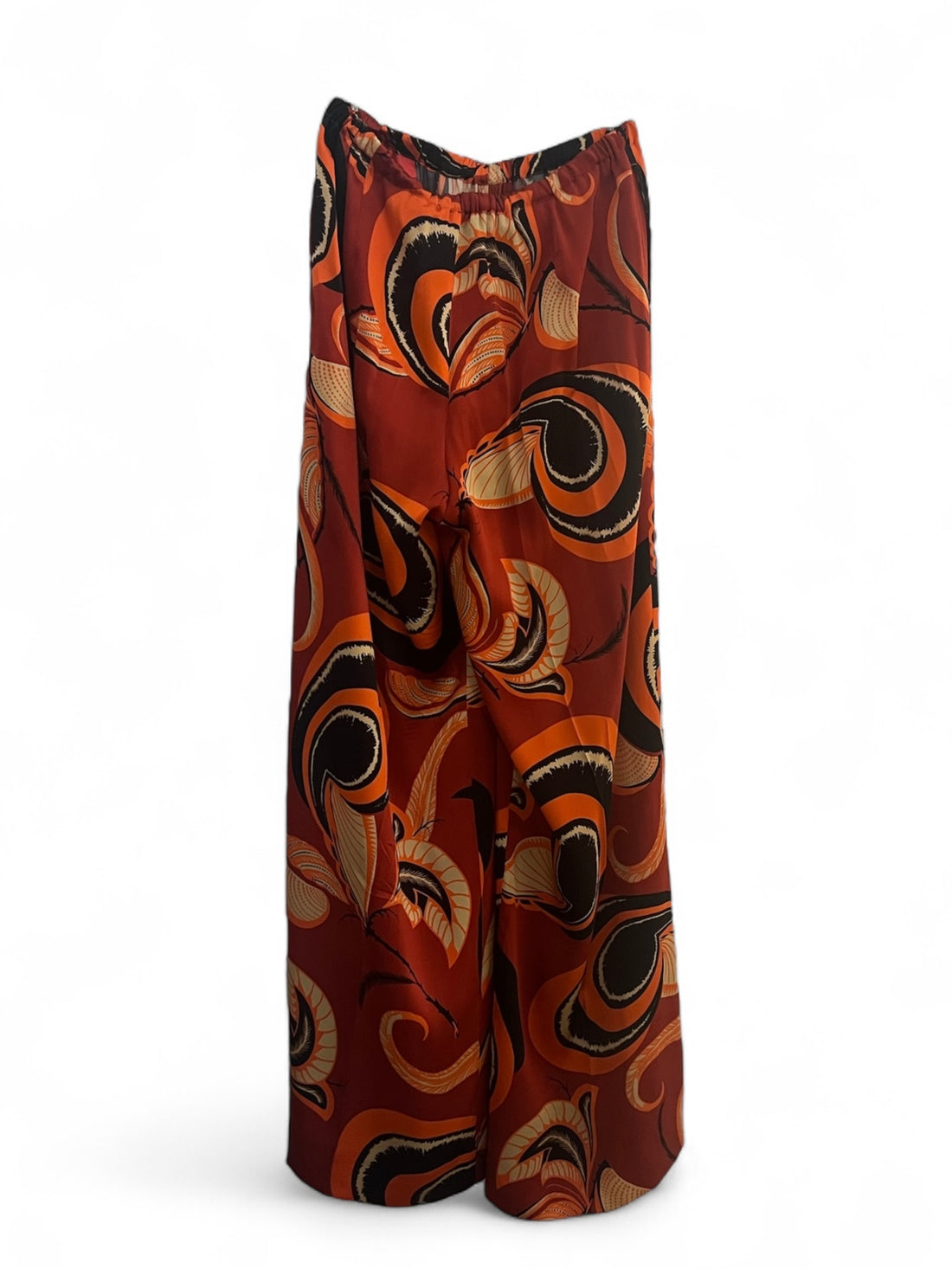 Dries van noten - Pantalon fluide en soie T34