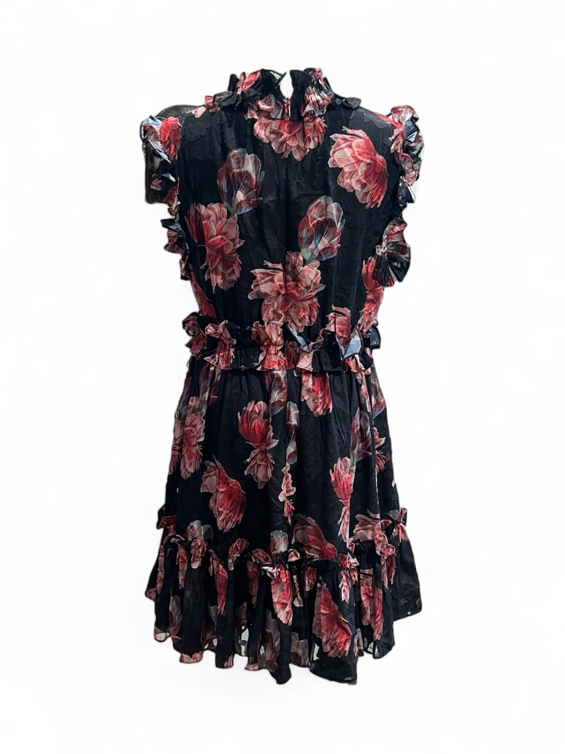 Robe Ted Baker - Robe noir et rose T3