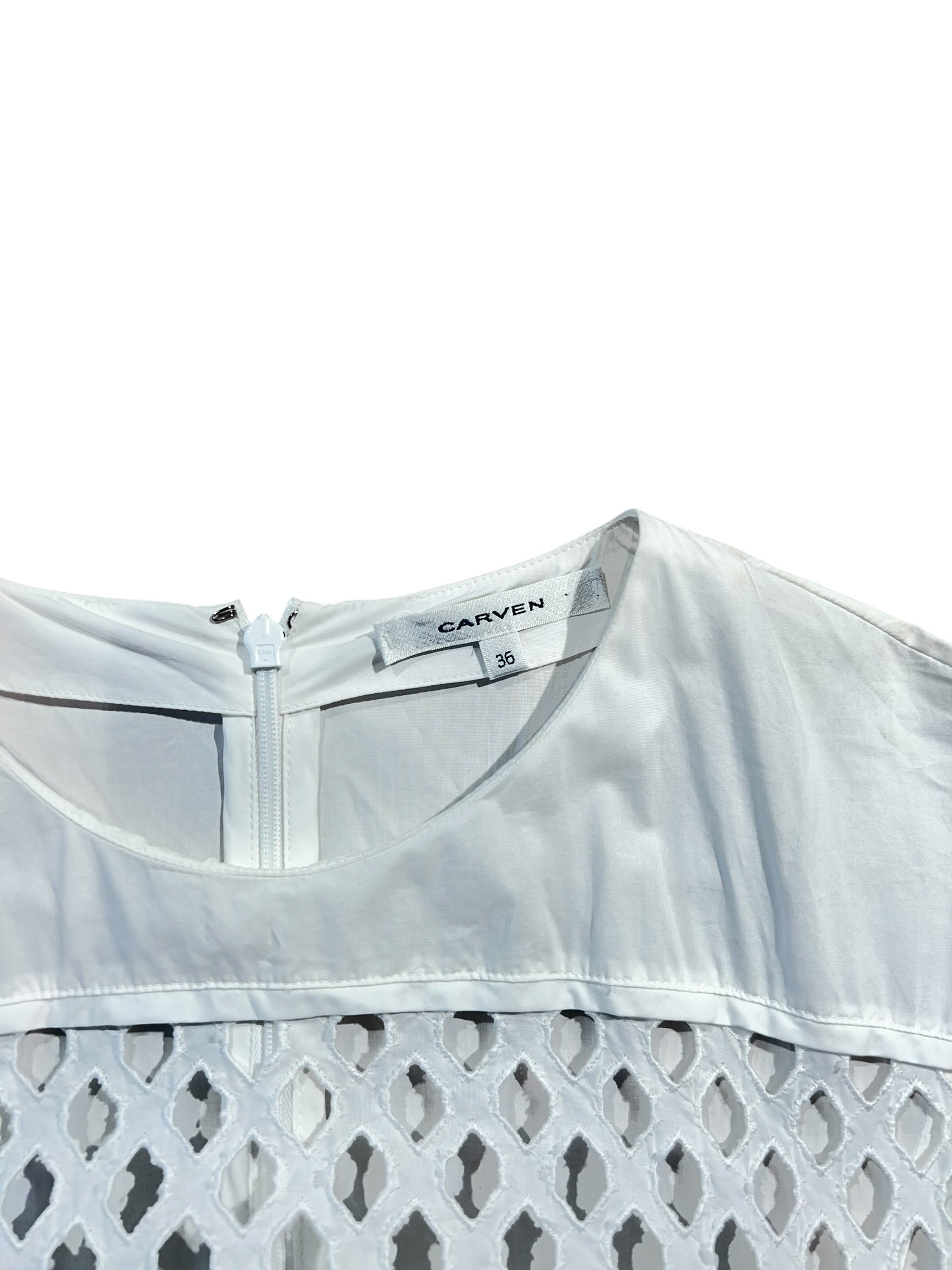 Carven - Robe blanche T36 Carven