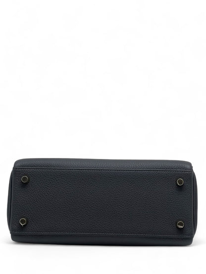 Hermès - Sac Kelly 25 Gris Etain