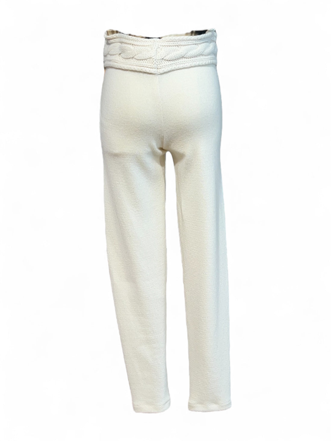 Roberto Cavalli - Pantalon en cachemire blanc T38