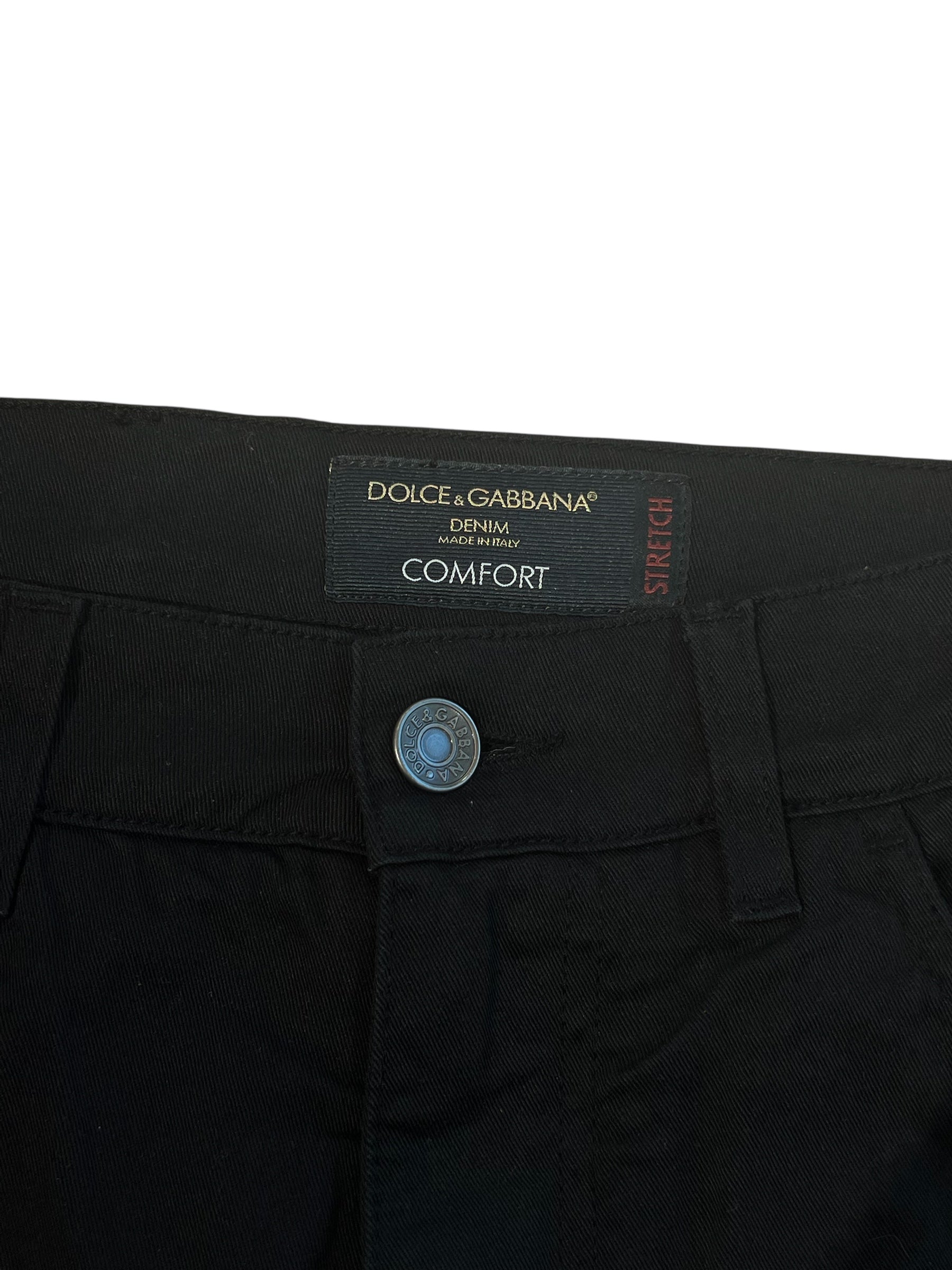 Dolce &amp; Gabbana - Jean noir stretch T36