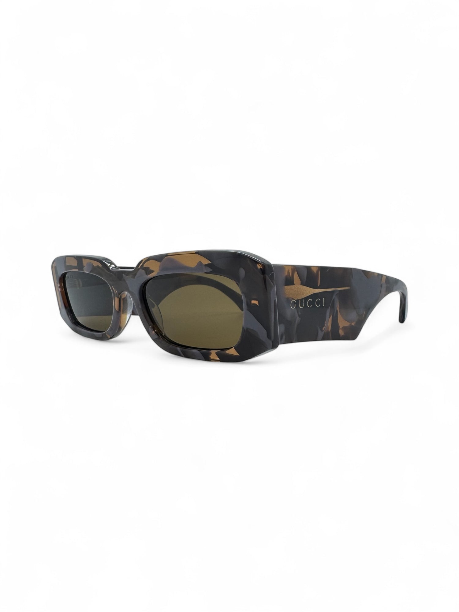 Gucci - Lunettes de soleil à écaille violette