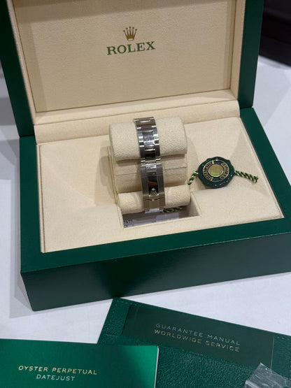 Rolex - Montre Datejust 31 mm diamants et Oyster