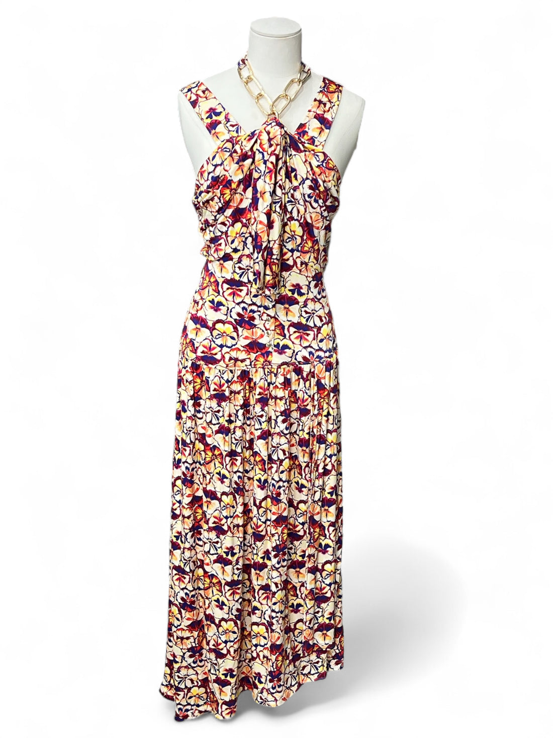 Paco Rabanne - Robe fleurie T36