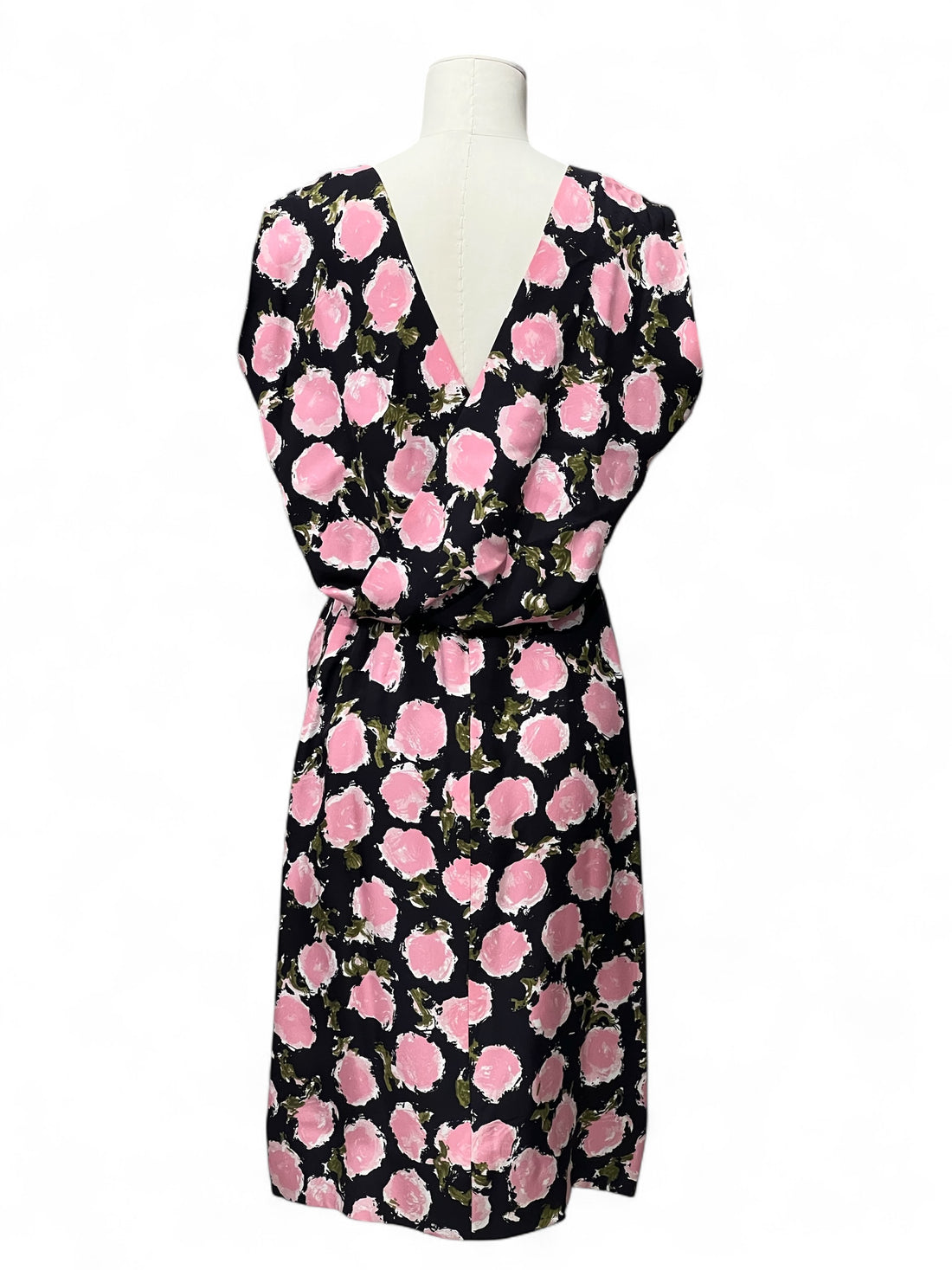 Balenciaga -Robe avec roses T34