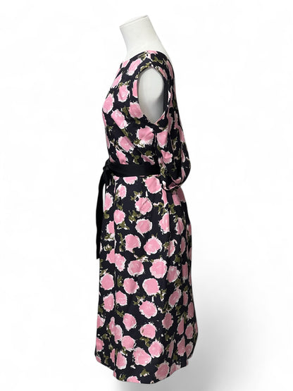 Balenciaga -Robe avec roses T34