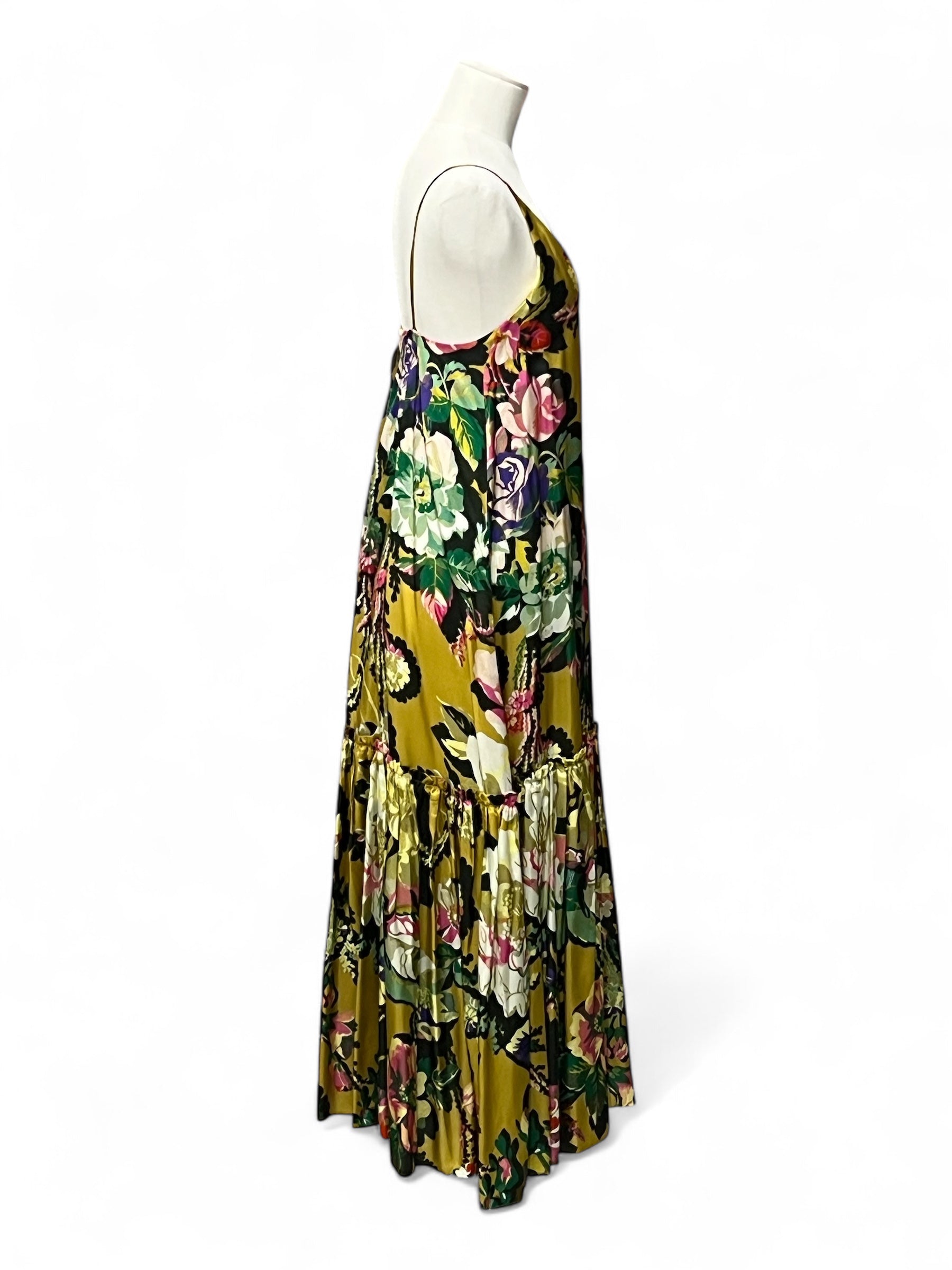 Dries van noten -  Robe fleurie T34