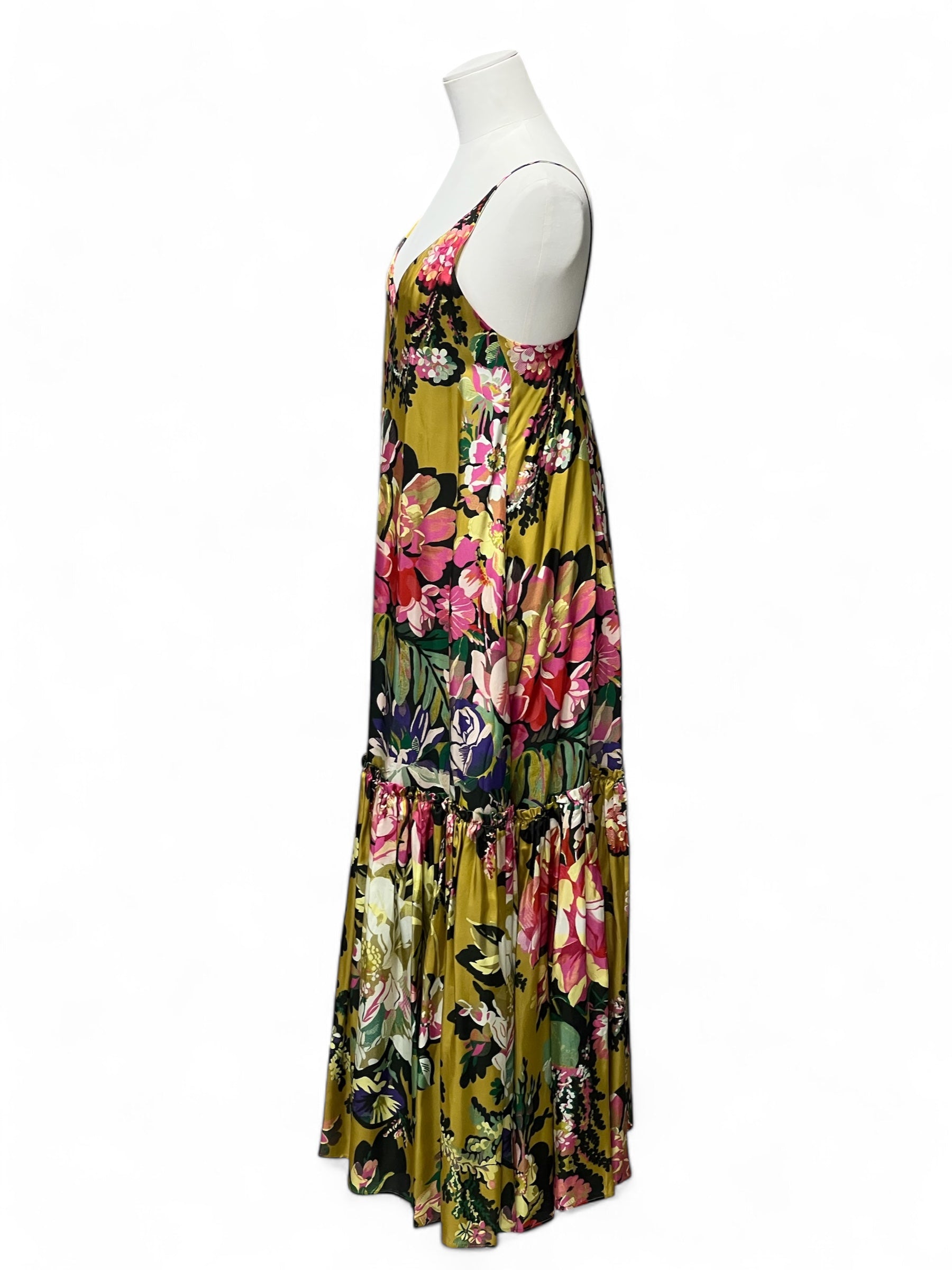 Dries van noten -  Robe fleurie T34