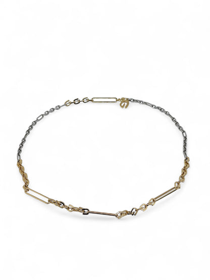 Givenchy - Collier doré et argenté
