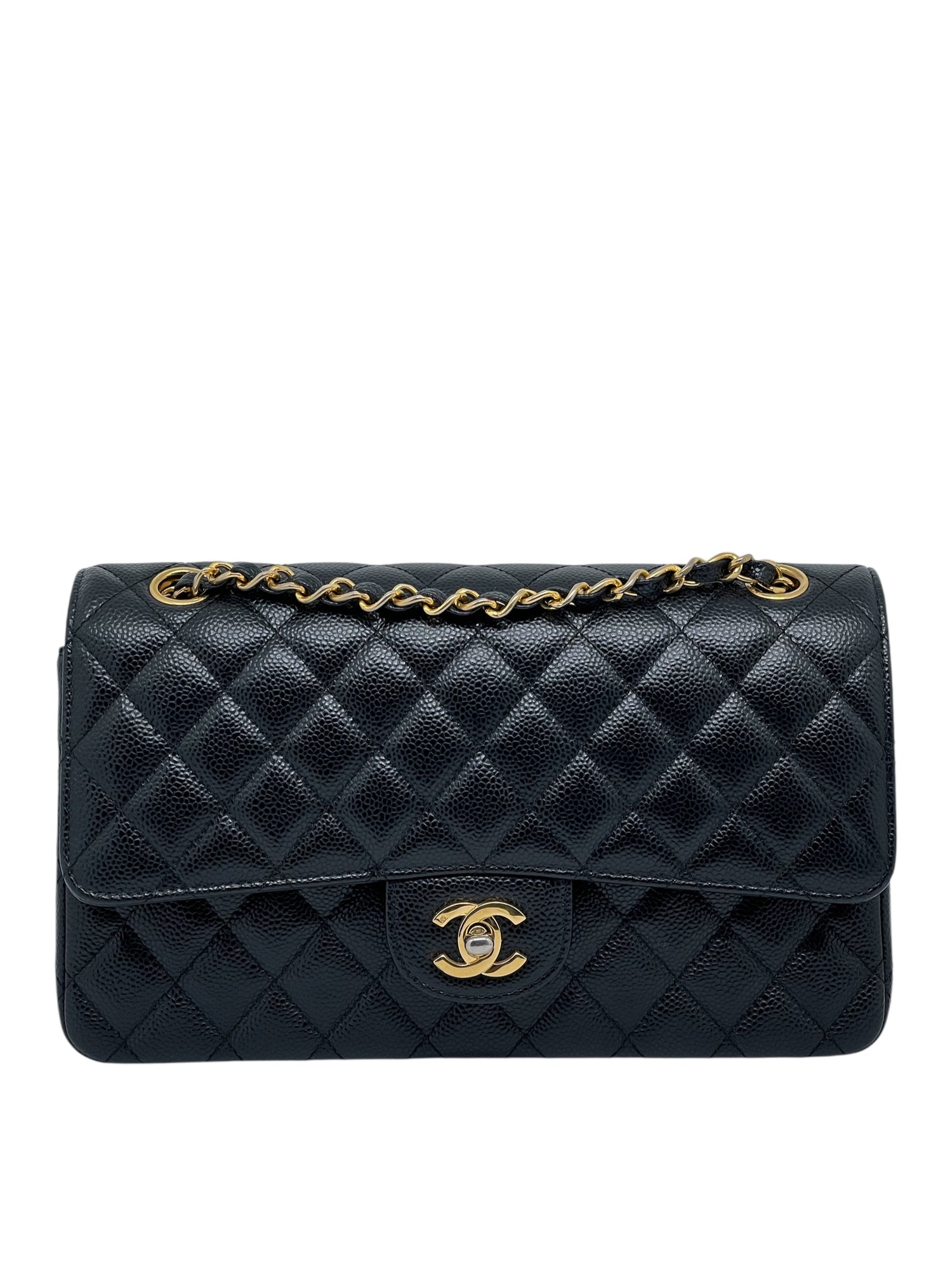 Chanel - Borsa Timeless 25 11.12 pelle caviar