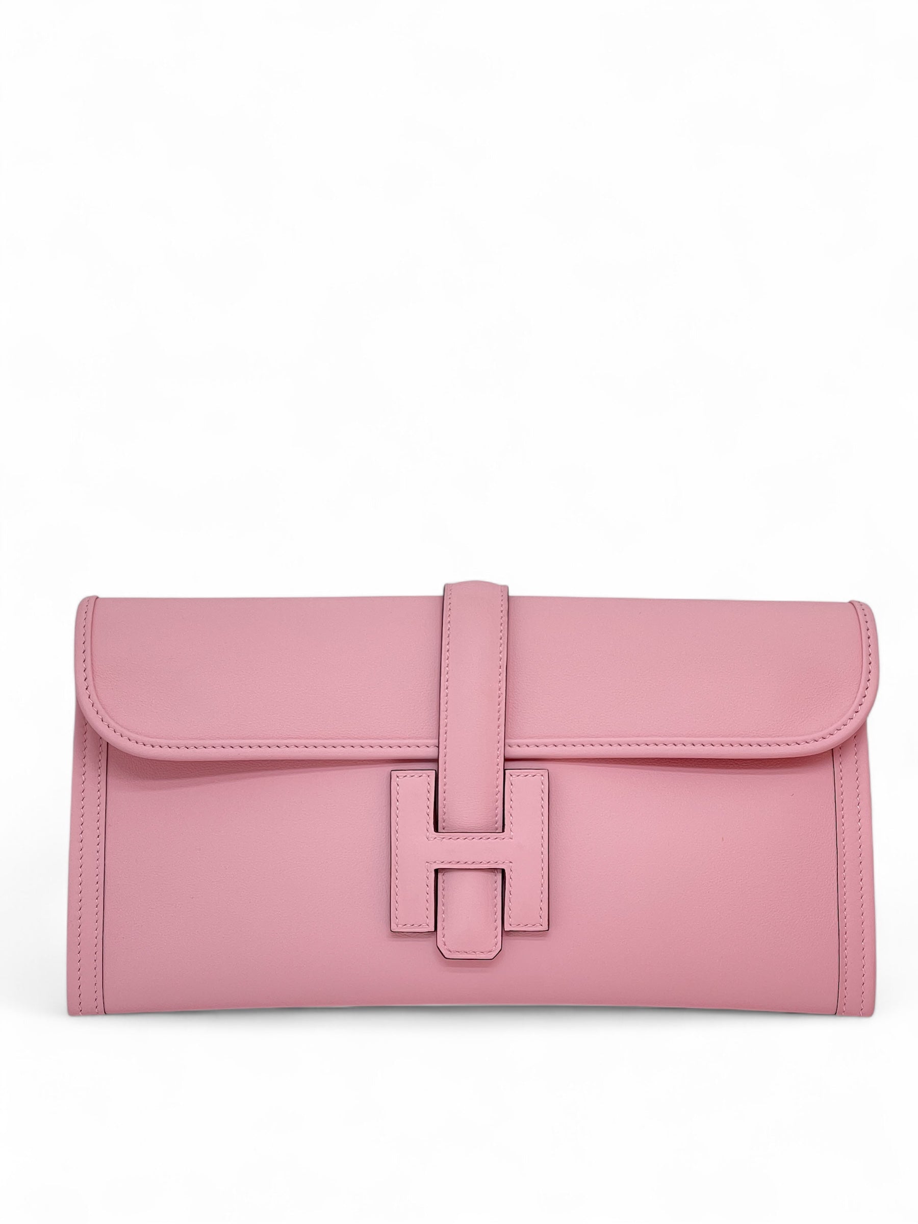 Hermès - Pochette Jige Élan 29 Rose Sakura