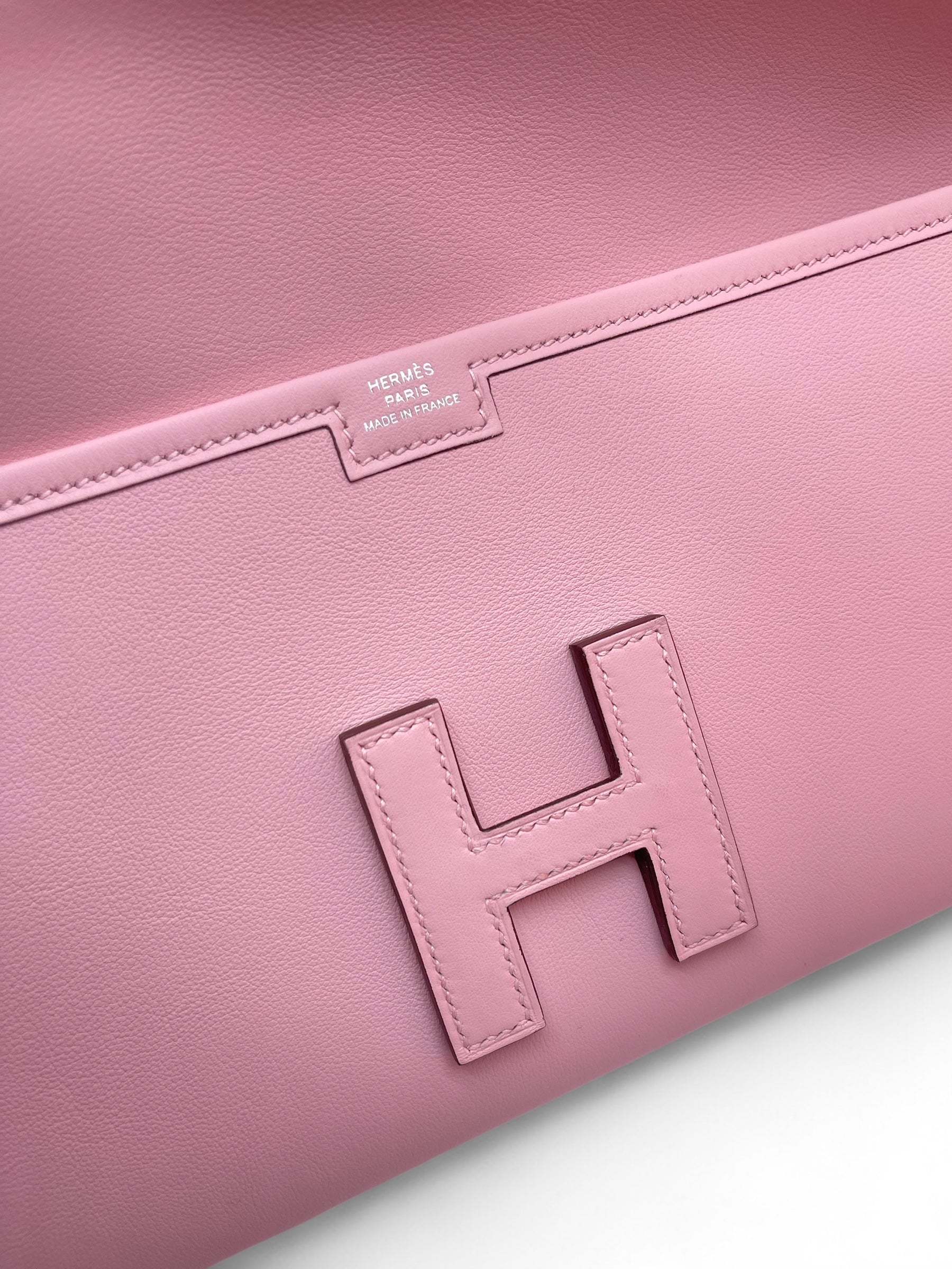 Hermès - Pochette Jige Élan 29 Rose Sakura