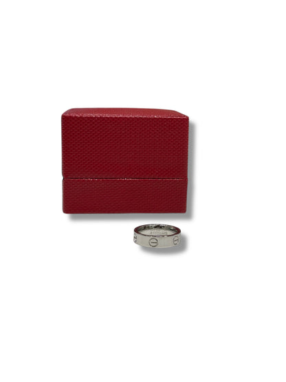 Cartier - Bague Love Classique Or gris t.51