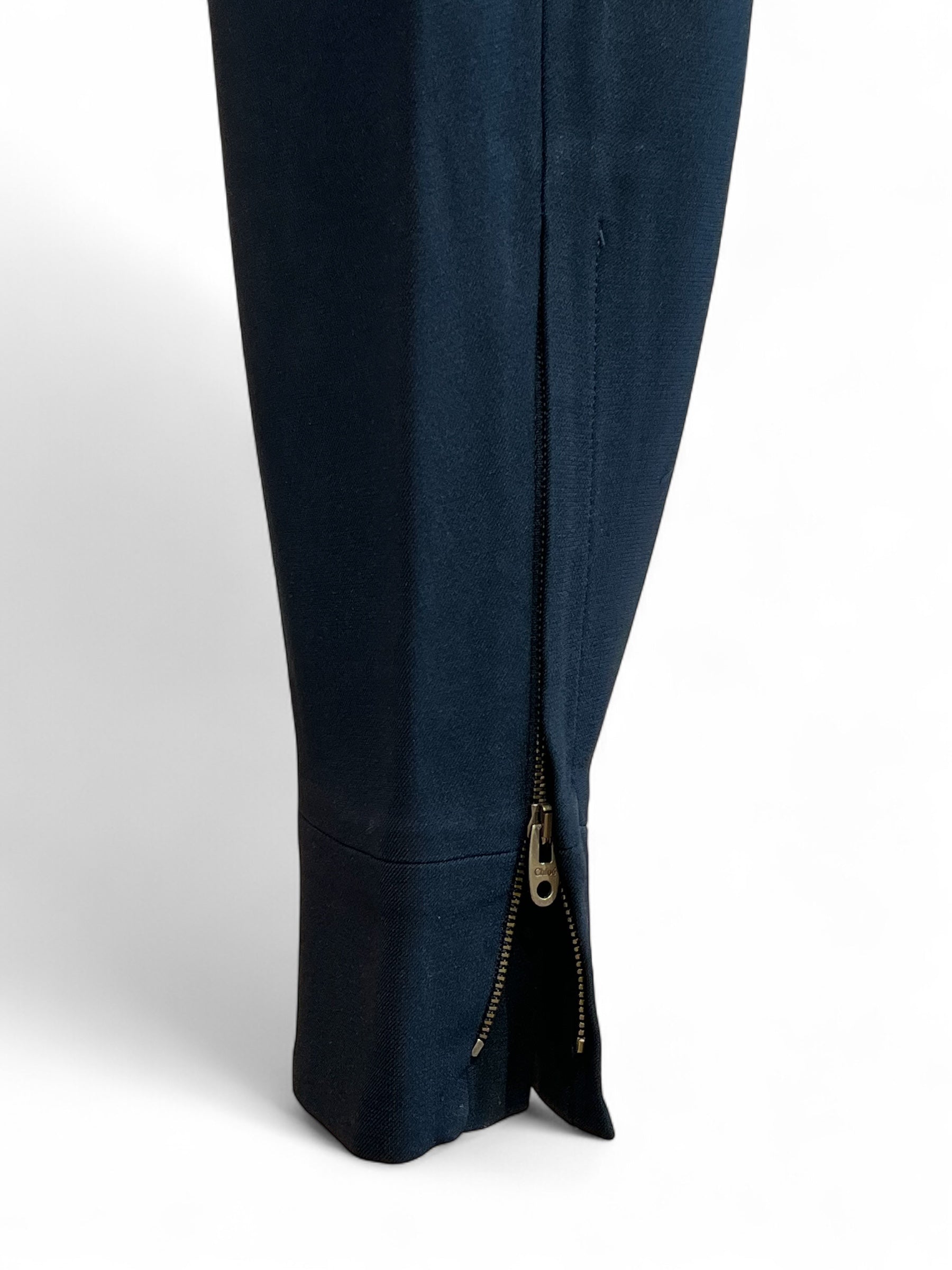 Chloé - Pantalon noir droit T40