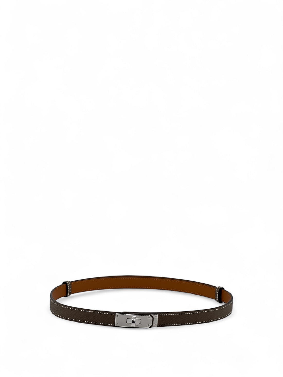 Hermès - Ceinture Kelly Etoupe