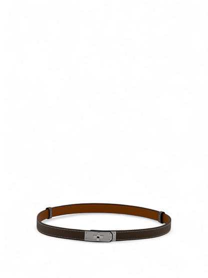 Hermès - Ceinture Kelly Etoupe