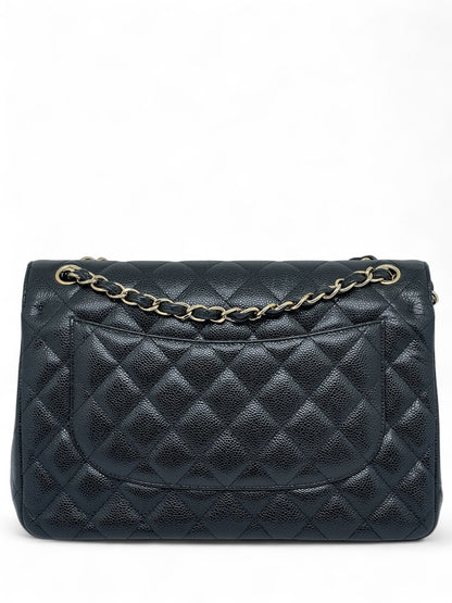 Chanel - Sac Jumbo cuir caviar