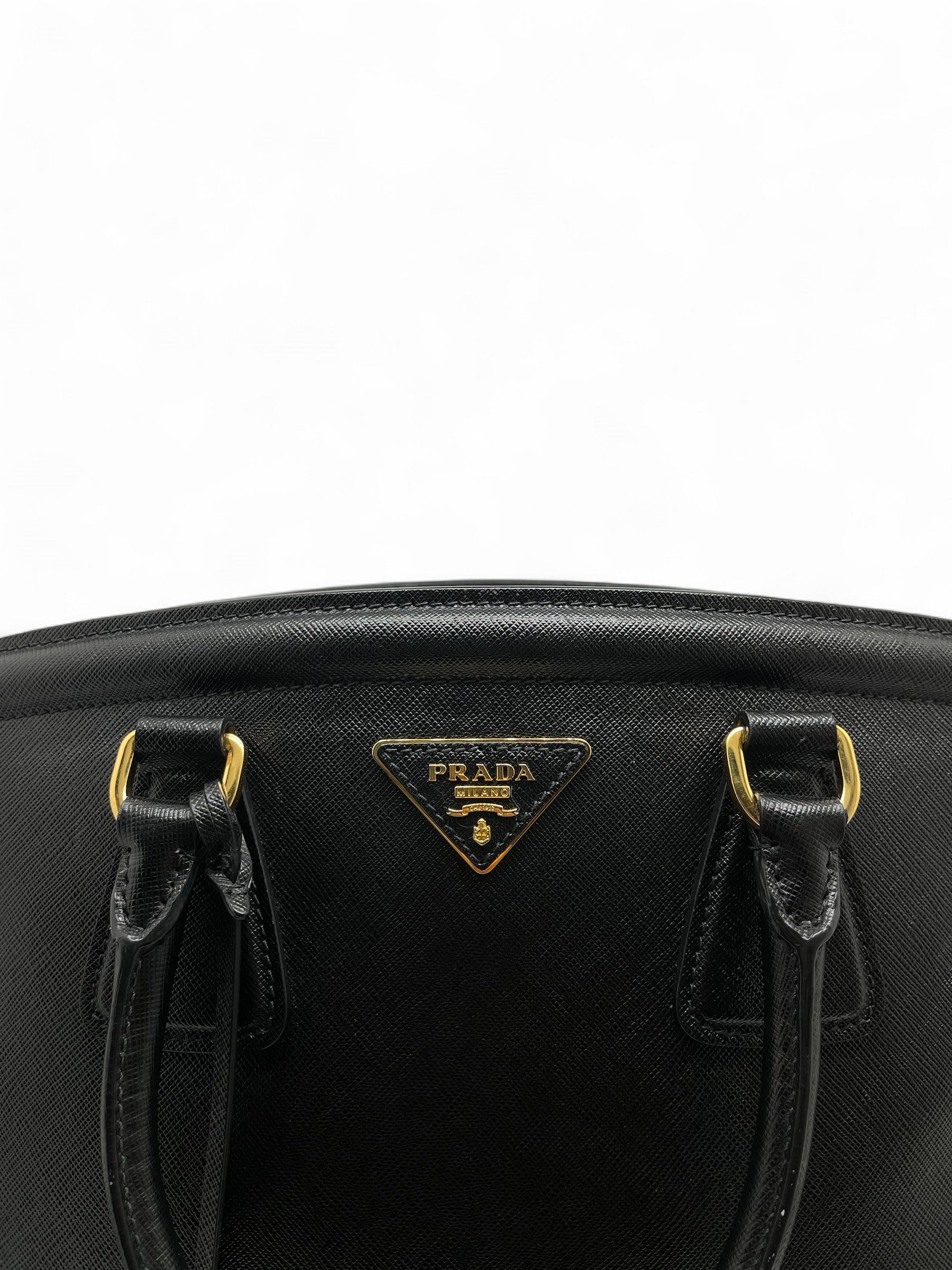 Prada - Galleria-Tasche aus Saffianoleder
