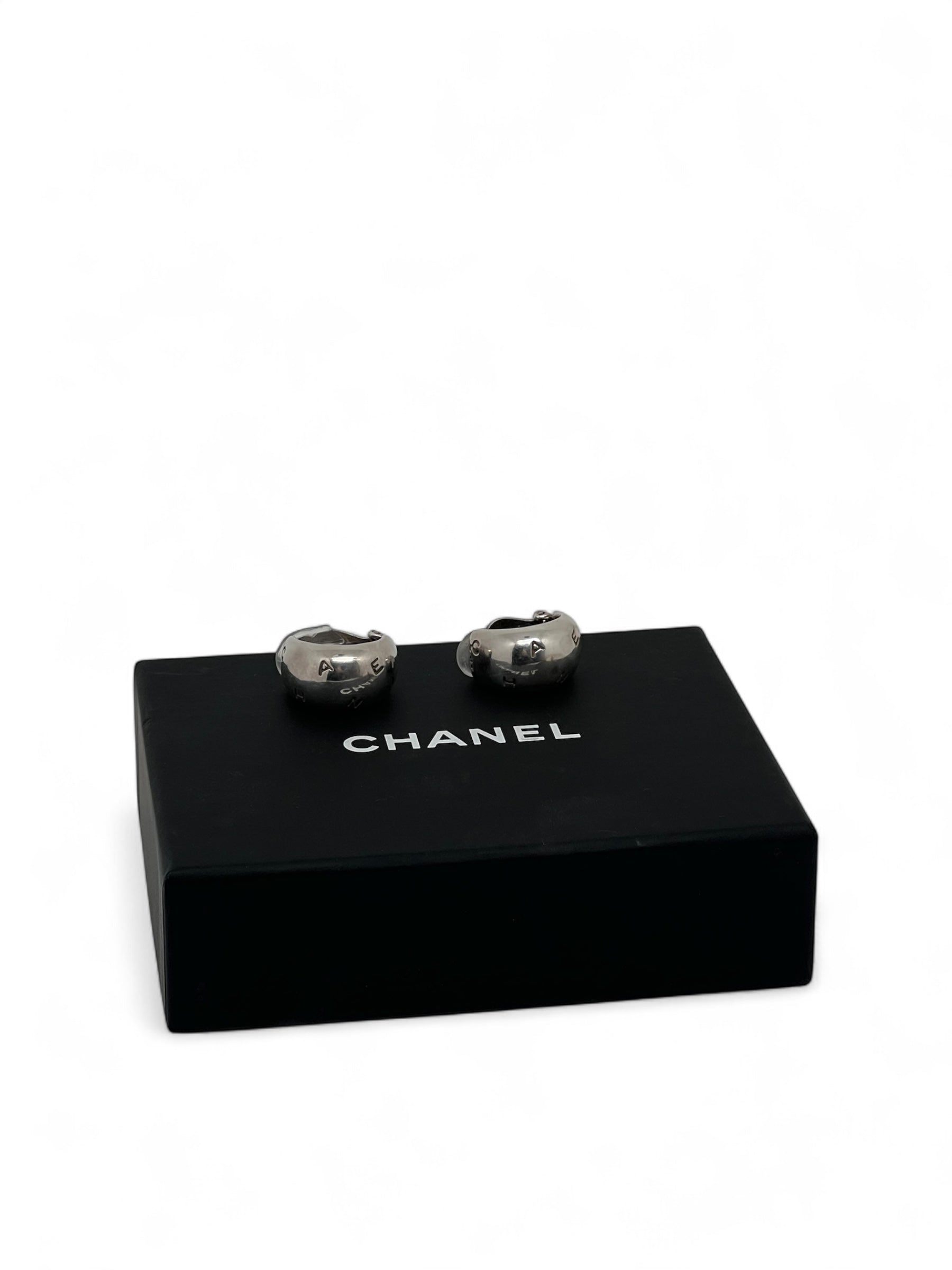 Chanel - Boucles d’oreilles à clips en argent 925
