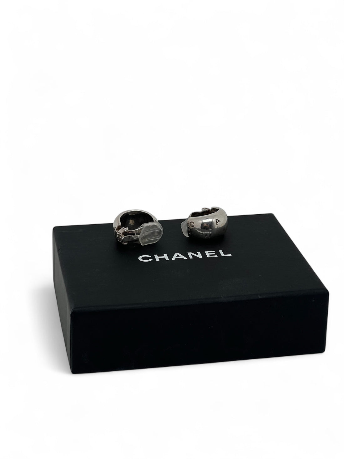 Chanel - Boucles d’oreilles à clips en argent 925