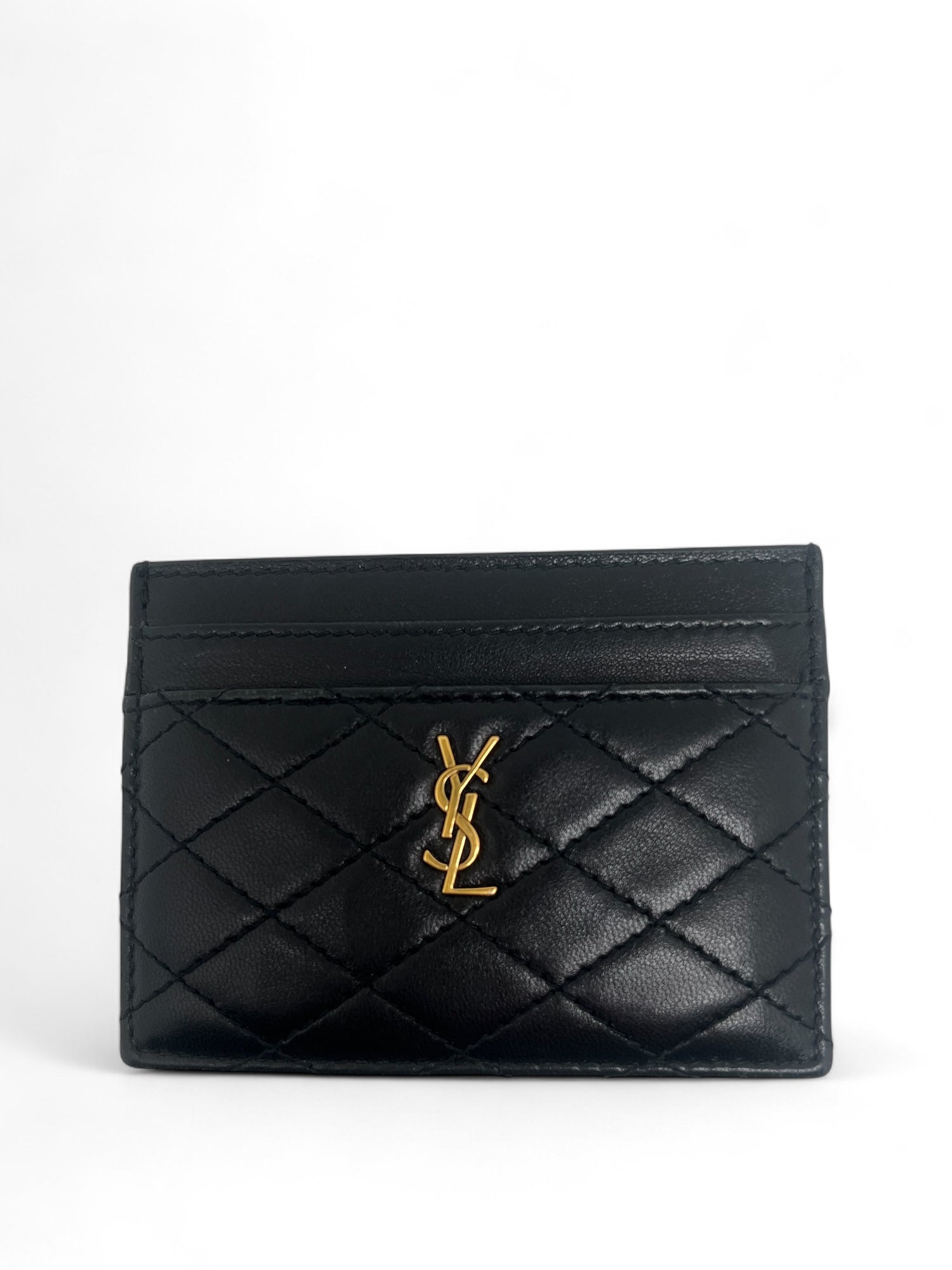 Saint Laurent - Petite Porte cartes en cuir