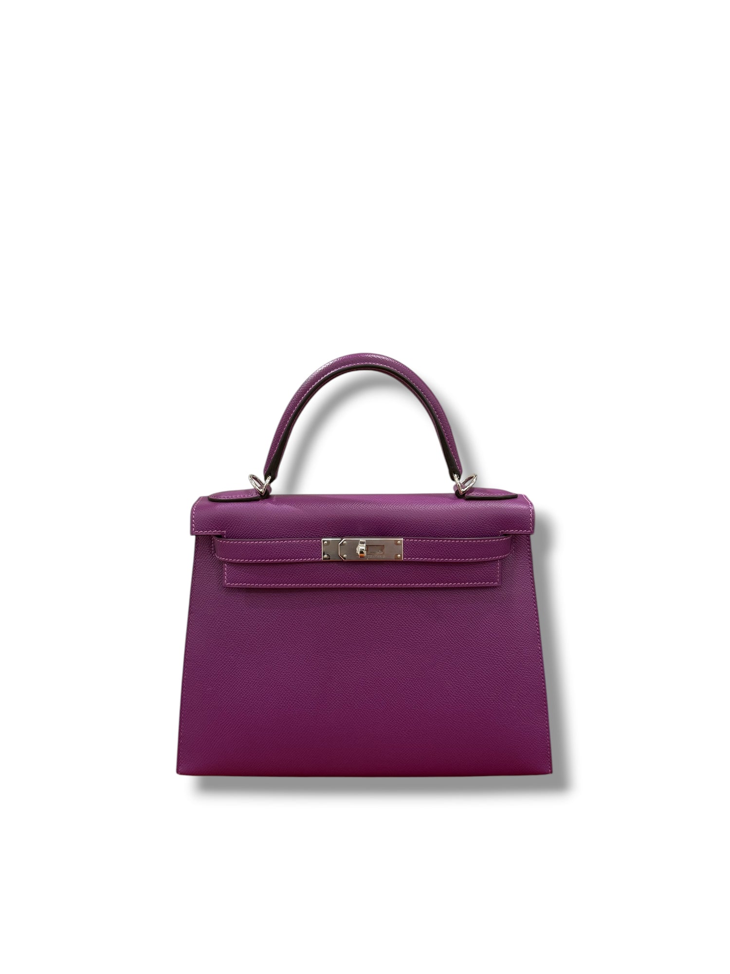 Hermès - Sac Kelly II 28 Epsom sellier Anémone PHW