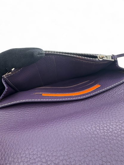 Hermès - Portefeuille en cuir dogon violet
