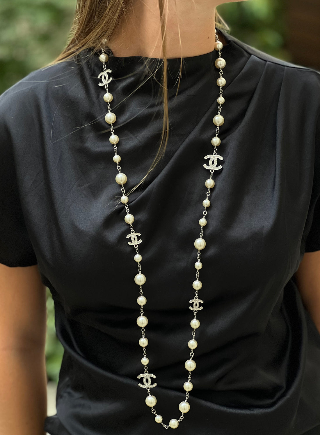 Chanel - Halskette mit Perlen