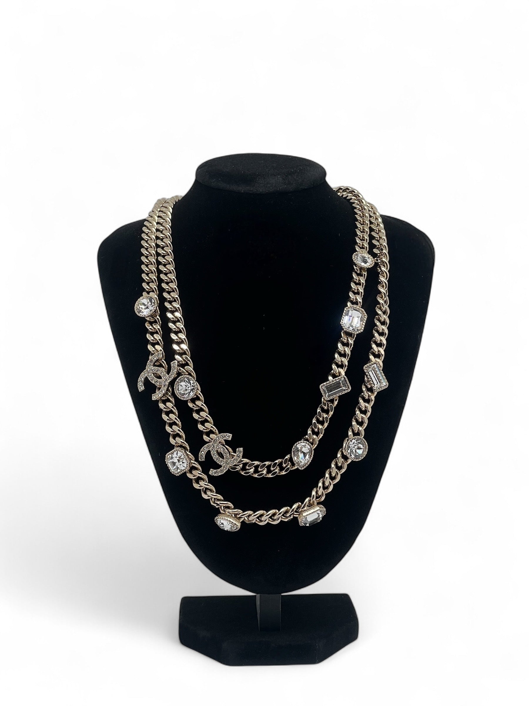 Chanel - Halskette Champagner
