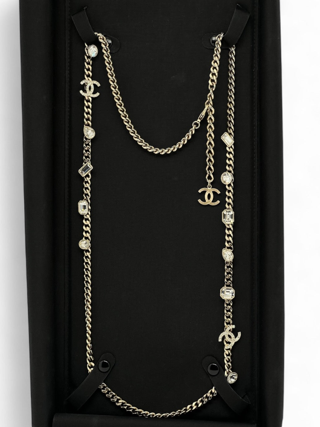 Chanel - Halskette Champagner